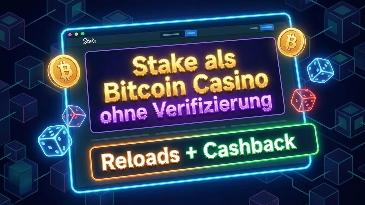 Stake als Bitcoin Casino ohne Verifizierung